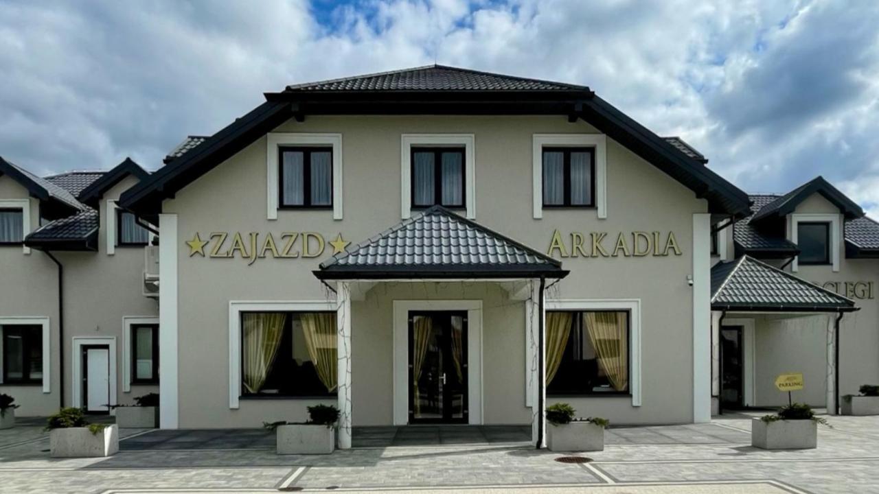 Zajazd Arkadia Hotel Siemiatycze Buitenkant foto